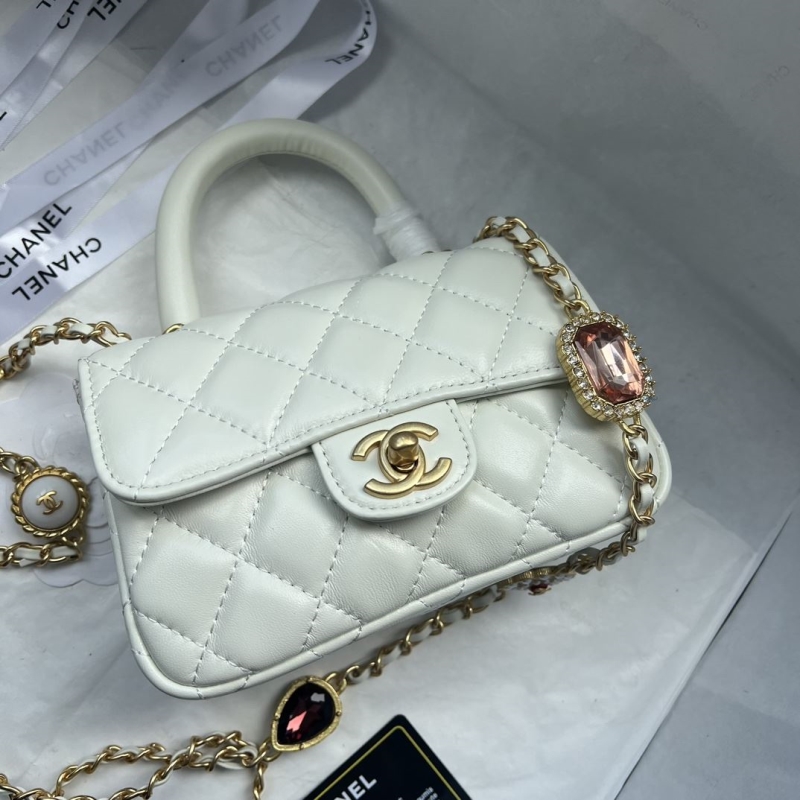 Ch**el top handle bags